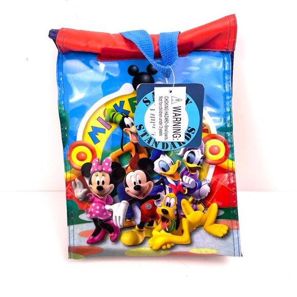 Disney Mickey Park Lunch Bag – Insulated Tote with Mickey, Minnie, Donald NWT - Picture 1 of 8